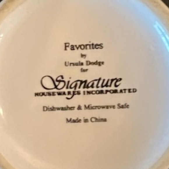 Favorites by Ursula Dodge Mug ~. Signature ~ Pillbox Hat ~ Beret - Picture 8 of 8